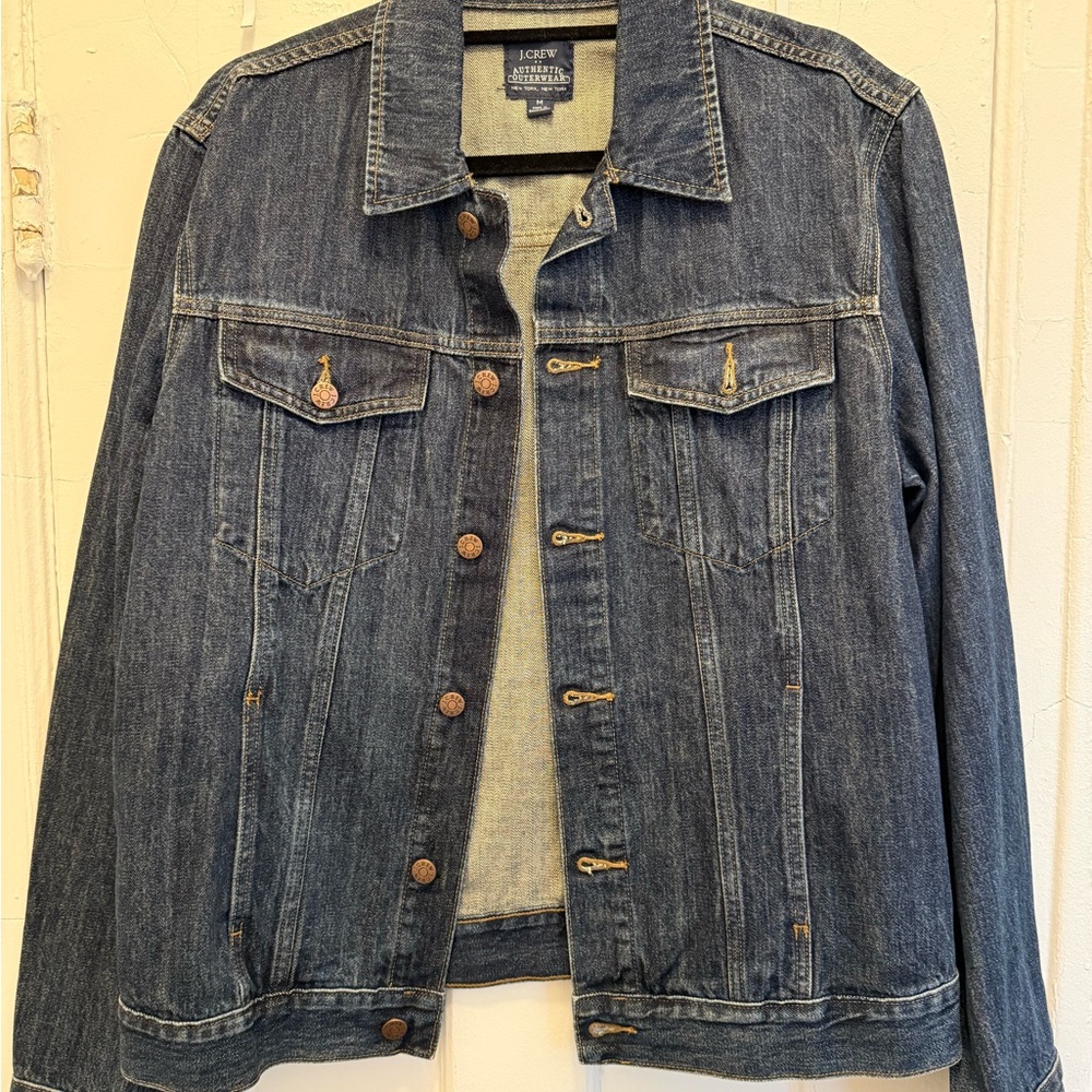 J. Crew Factory Classic Blue Denim Jckey